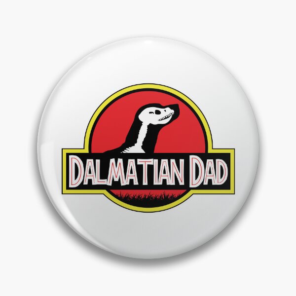 Item preview, (For Bright Background) Jurassic Dalmatian Dad designed and sold by More Cute Dogs.