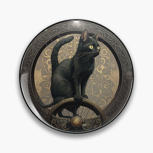 Item preview, Cat Noir #702 | Black Cat designed and sold by Black-Cats.