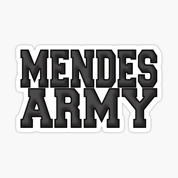 Mendes Army Stickers | Redbubble