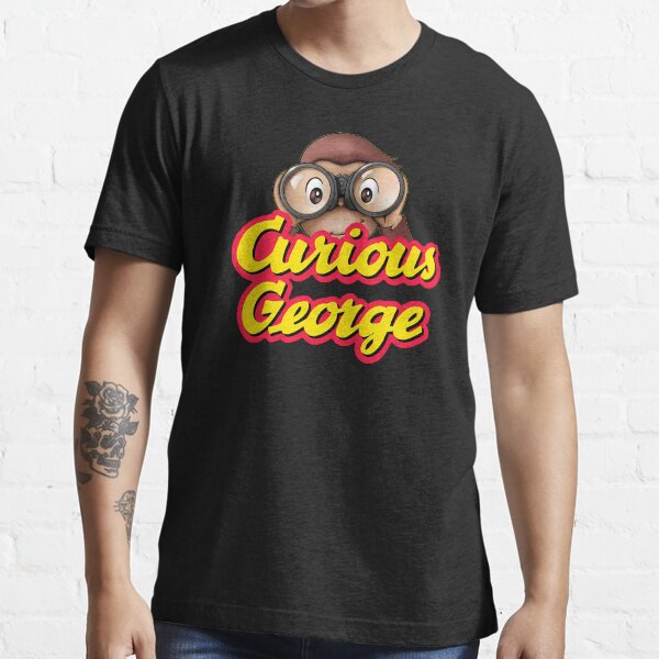 Curious george hotsell t shirt adults