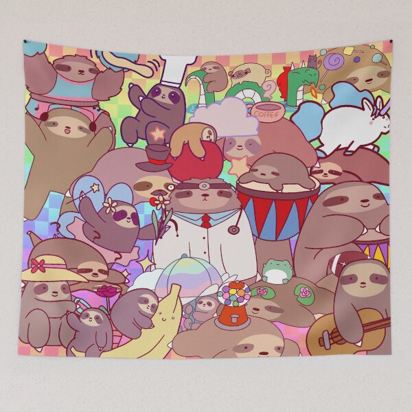 Item preview, Lots and Lots of Sloth designed and sold by SaradaBoru.
