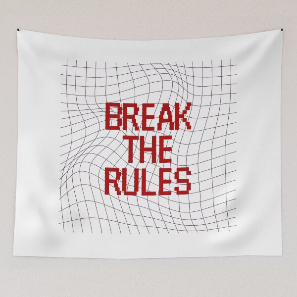 Item preview, Break the rules designed and sold by Pixel4Art.