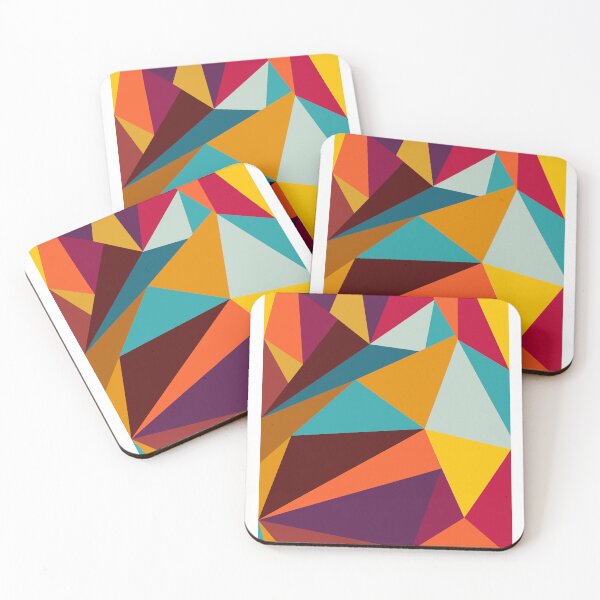 Item preview, triangle color pattern designed and sold by PURNOMATRA.