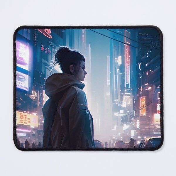 Item preview, Futuristic Cityscape: Experience the Cyberpunk World designed and sold by CreationP.