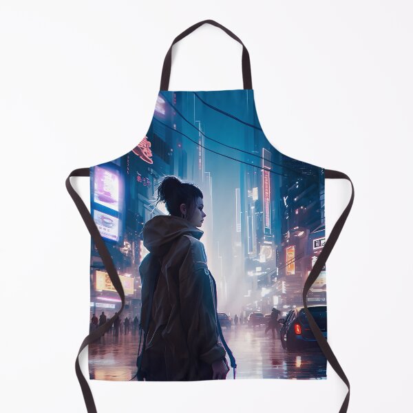 Item preview, Futuristic Cityscape: Experience the Cyberpunk World designed and sold by CreationP.