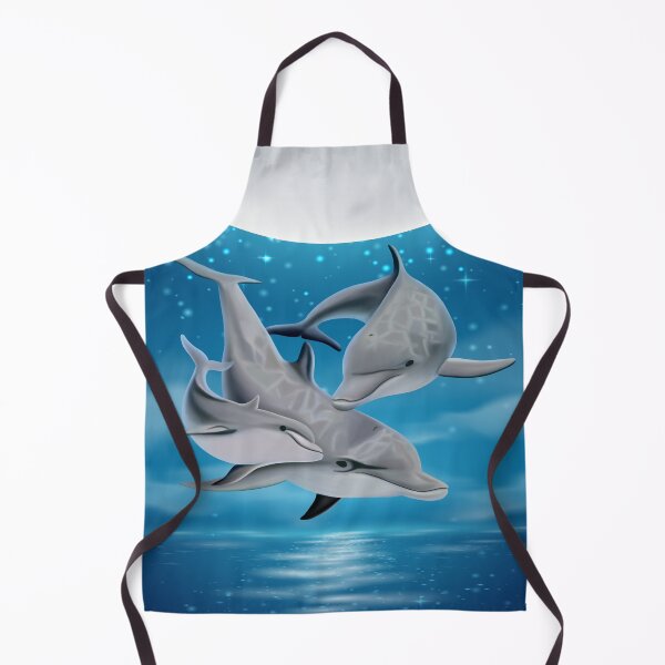 Item preview, Dolphins in the Moonlight designed and sold by Splendourlane.