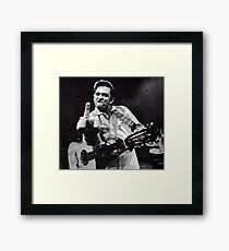 Johnny Cash Framed Print