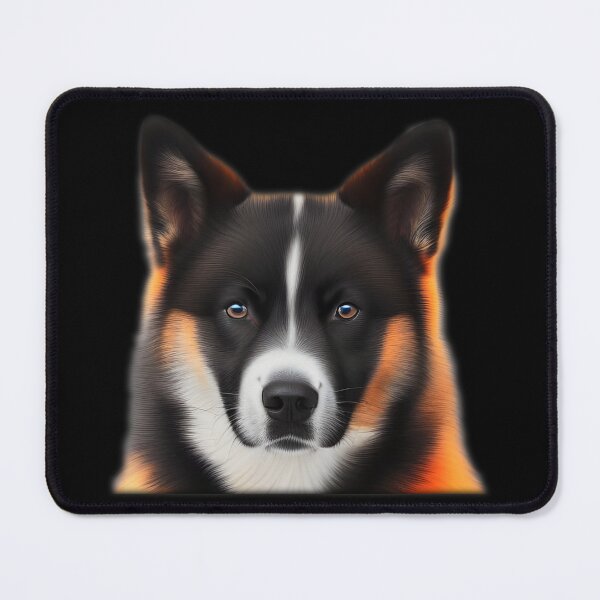 Item preview, Akita dog, charcoal drawing Ai Generated Art designed and sold by ACC .