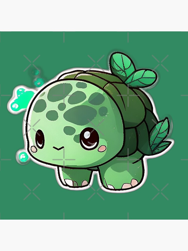 Cute kawaii Printable chibi sea animals clipart