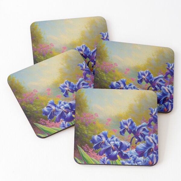 Item preview, Nature’s Symphony: A Garden of Blooming Irises designed and sold by HOMEDESIGNPRINT.