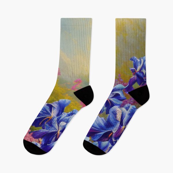 Item preview, Nature’s Symphony: A Garden of Blooming Irises designed and sold by HOMEDESIGNPRINT.