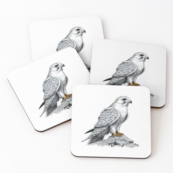 Item preview, White Aurora Gyrfalcon designed and sold by soondoock.