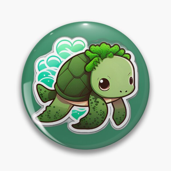 Item preview, Cute Tiny Green Sea Turtle designed and sold by beluxe.
