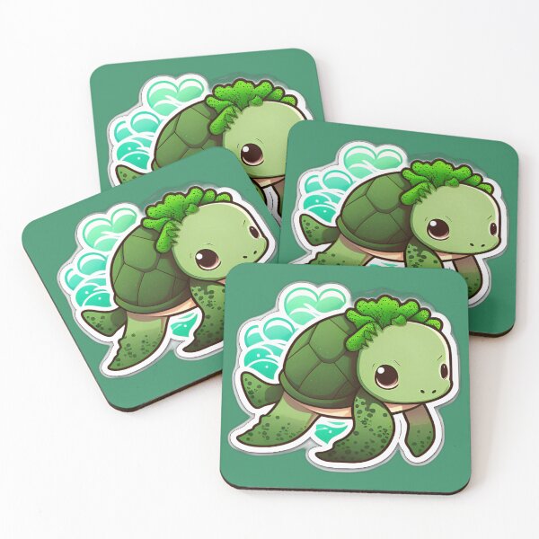 Item preview, Cute Tiny Green Sea Turtle designed and sold by beluxe.