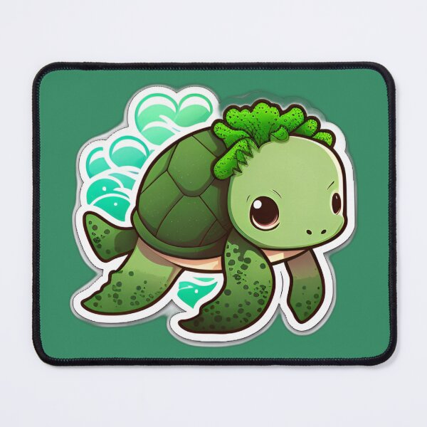 Item preview, Cute Tiny Green Sea Turtle designed and sold by beluxe.