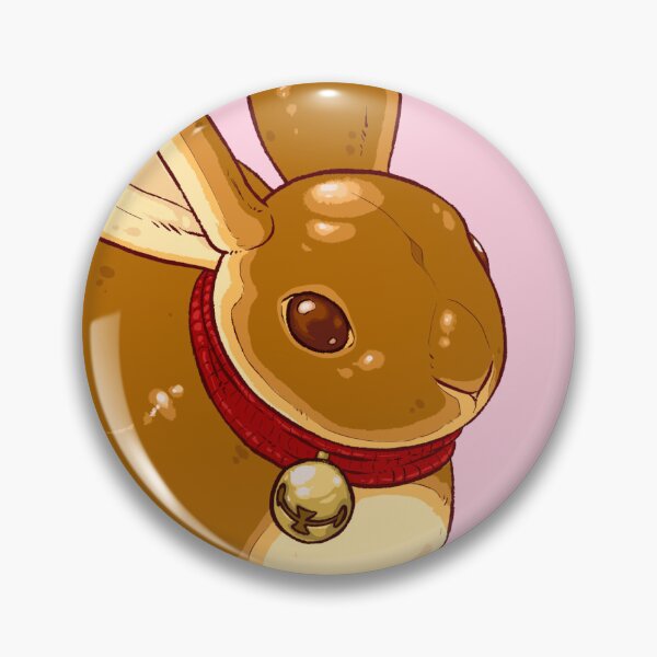Item preview, Bread bunny mirrored with bell designed and sold by Zuschke.