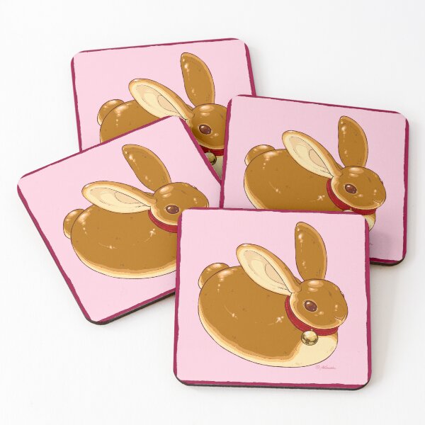 Item preview, Bread bunny mirrored with bell designed and sold by Zuschke.
