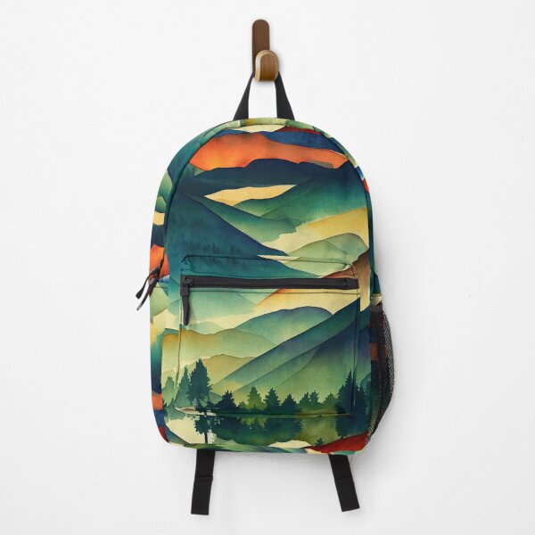 Item preview, Trees and Mountains - quiet peace designed and sold by Piotrek0001.