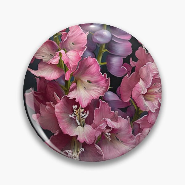 Item preview, Delphinium Flowers  designed and sold by Vanover Designs.
