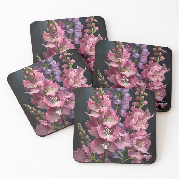 Item preview, Delphinium Flowers  designed and sold by Vanover Designs.