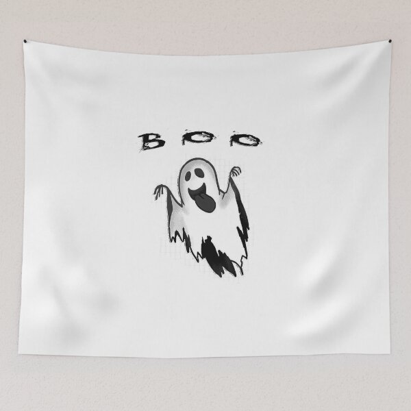 Item preview, disapproving ghost Black and white designed and sold by princevb2011.