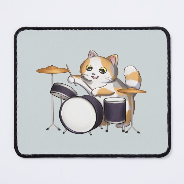 Item preview, Drummer Cat designed and sold by Meowrye.