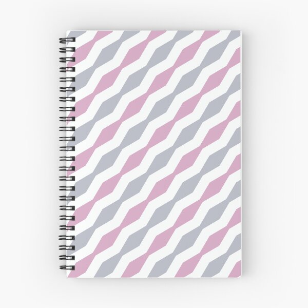 Item preview, Tricolored shape patterns of Pink, grey and white designed and sold by IftinDesigns.