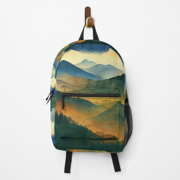 Item preview, Trees and Mountains - quiet peace designed and sold by Piotrek0001.