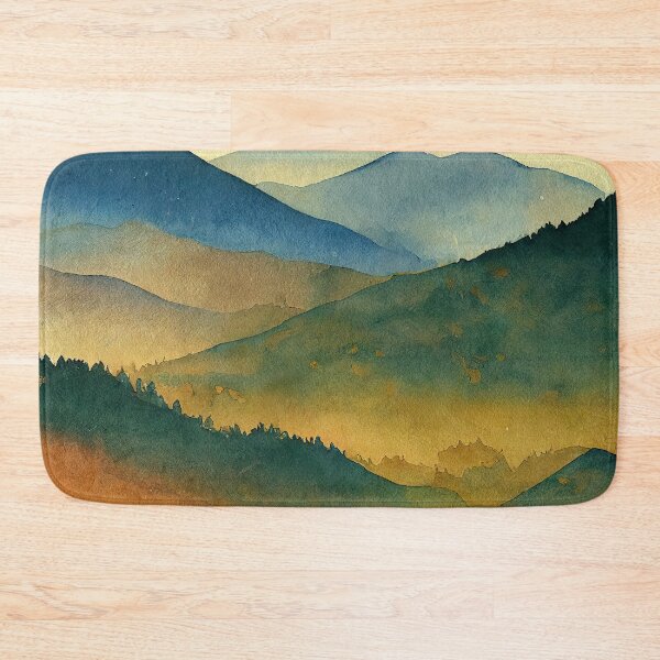 Item preview, Trees and Mountains - quiet peace designed and sold by Piotrek0001.