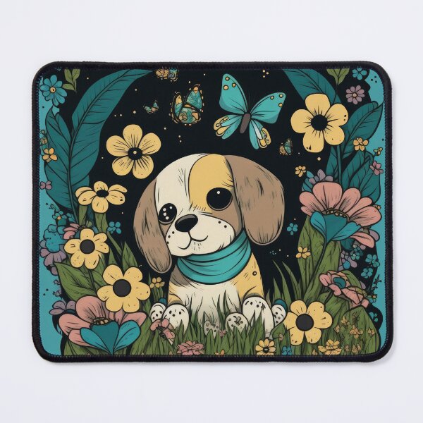 Item preview, Colorful Puppy Sitting designed and sold by SoloSeal.