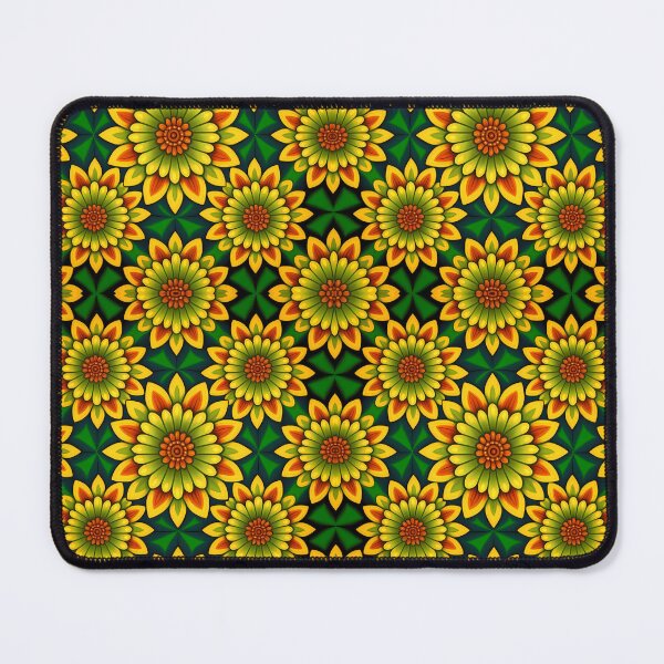 Item preview, Seamless Colorful Flower pattern designed and sold by deluxelion.