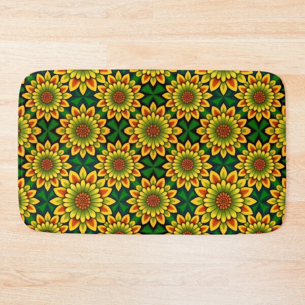 Item preview, Seamless Colorful Flower pattern  designed and sold by deluxelion.