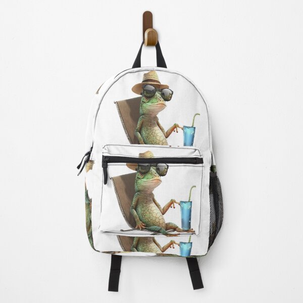 Item preview, Frog Sunbathing with Hat and Sunglasses designed and sold by zzibel.
