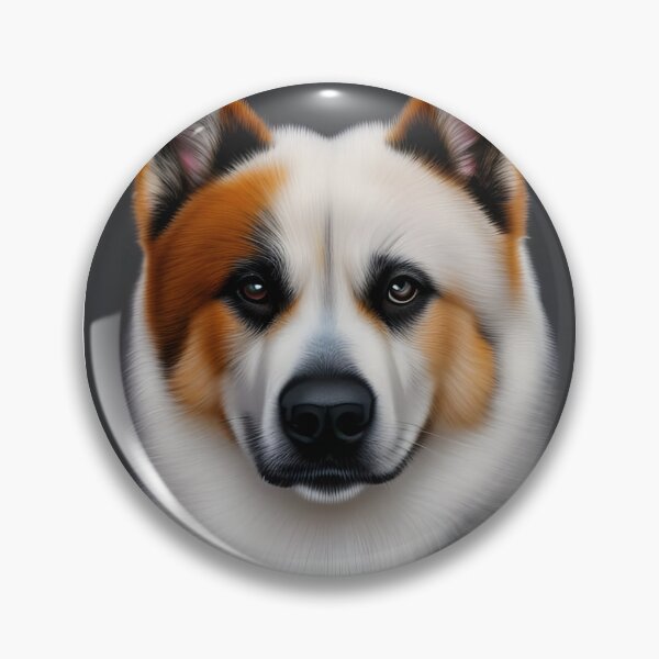 Item preview, Akita dog, charcoal drawing Ai Generated Art  designed and sold by ACC .