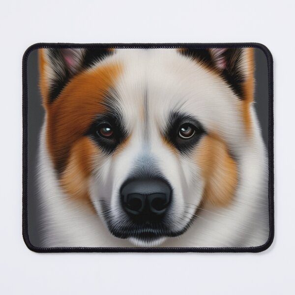 Item preview, Akita dog, charcoal drawing Ai Generated Art  designed and sold by ACC .