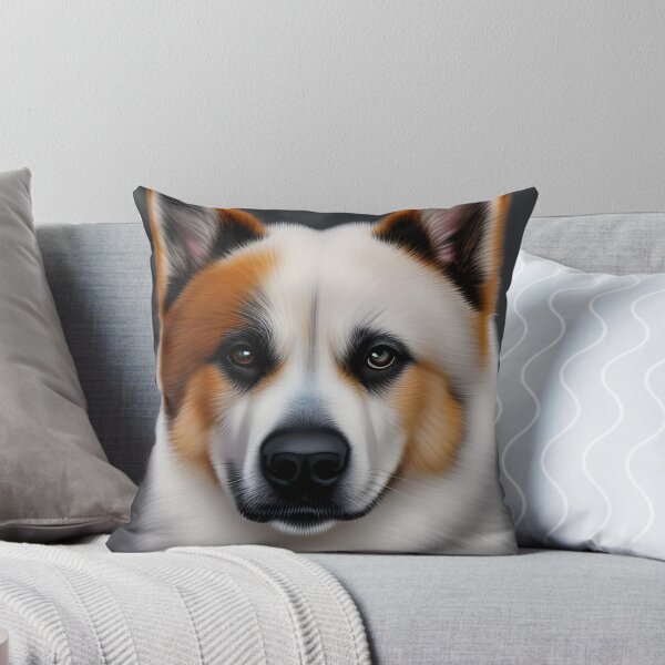 Item preview, Akita dog, charcoal drawing Ai Generated Art  designed and sold by ACC .