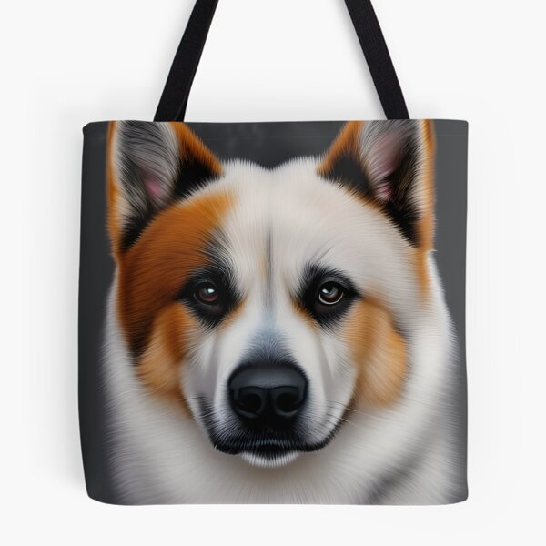 Item preview, Akita dog, charcoal drawing Ai Generated Art  designed and sold by ACC .