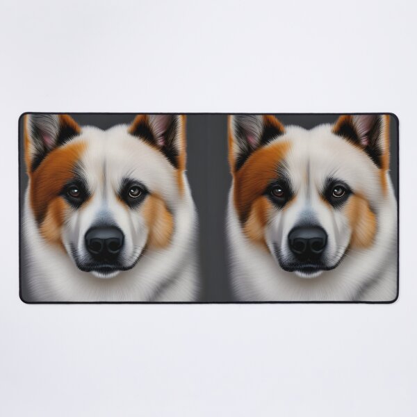 Item preview, Akita dog, charcoal drawing Ai Generated Art designed and sold by ACC .