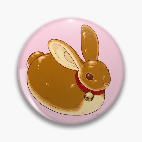 Item preview, Bread bunny with bell mirrored without frame designed and sold by Zuschke.
