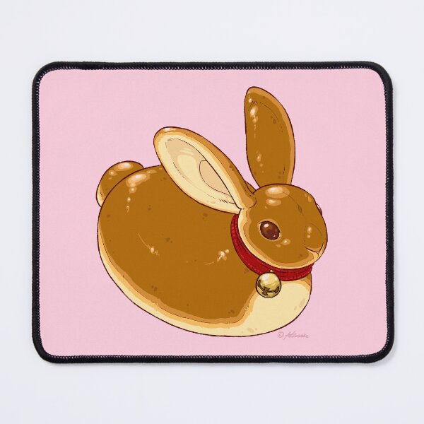 Item preview, Bread bunny with bell mirrored without frame designed and sold by Zuschke.