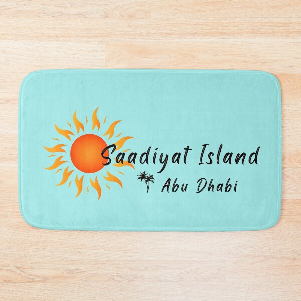 Item preview, Saadiyat Island  Abu Dhabi, Gifts & Merchandise designed and sold by LindaLG.
