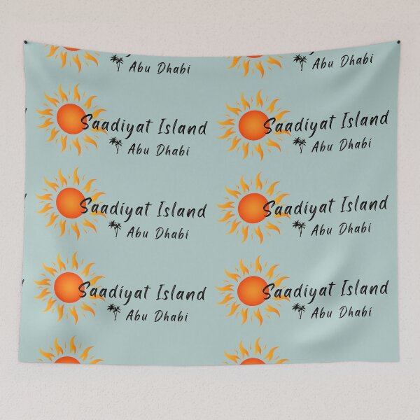 Item preview, Isla Saadiyat Abu Dabi, Regalos y mercadería designed and sold by LindaLG.