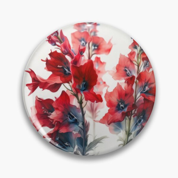 Item preview, Delphinium Flowers  designed and sold by Vanover Designs.