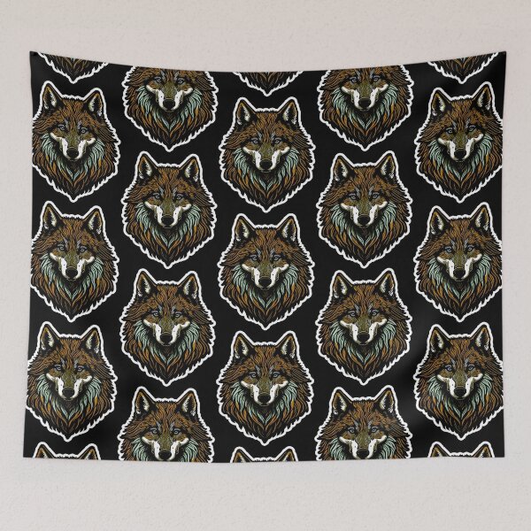 Item preview, wolf sticker designed and sold by FRH Design ⭐⭐⭐⭐⭐.