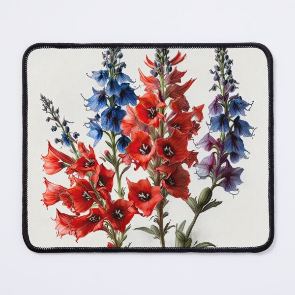 Item preview, Delphinium Flowers designed and sold by Vanover Designs.