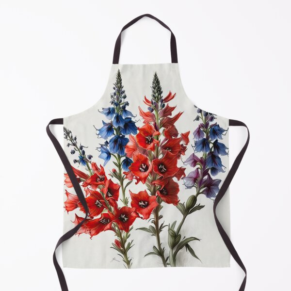 Item preview, Delphinium Flowers  designed and sold by Vanover Designs.