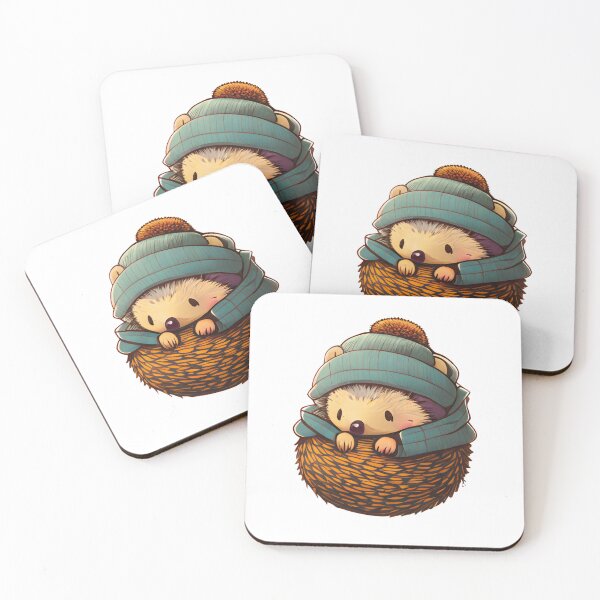 Item preview, Warm and Cozy Hedgehog designed and sold by Graphiqly.