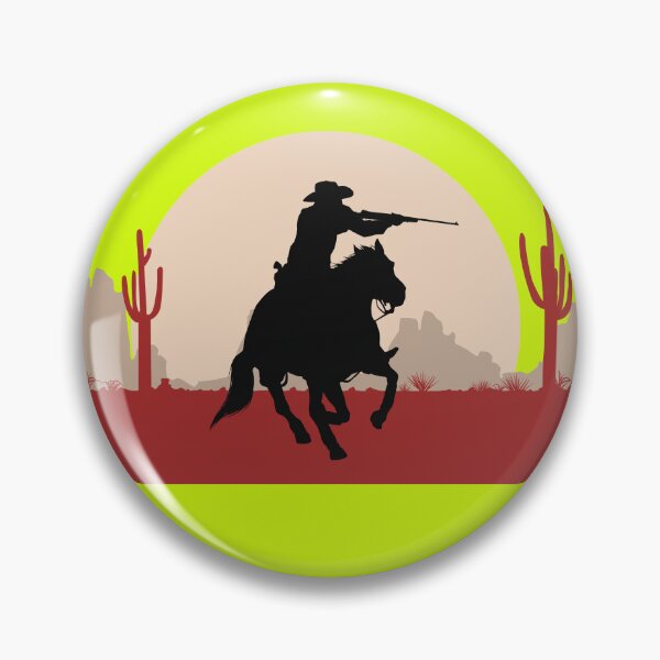 Item preview, Mounted Cowboy Rifle Shooting designed and sold by Willyboy16.