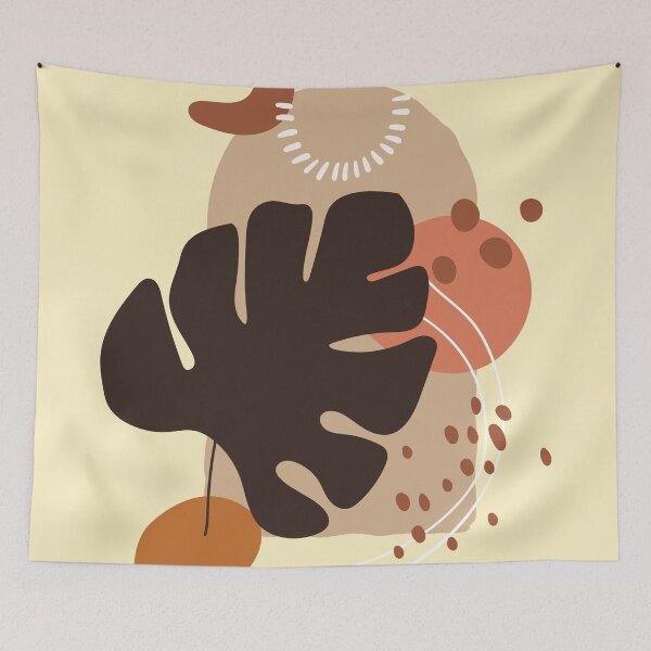 Item preview, Minimal leaf boho design designed and sold by DastagirArts.