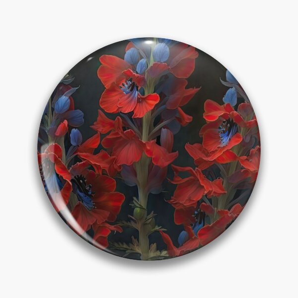 Item preview, Delphinium Flowers  designed and sold by Vanover Designs.